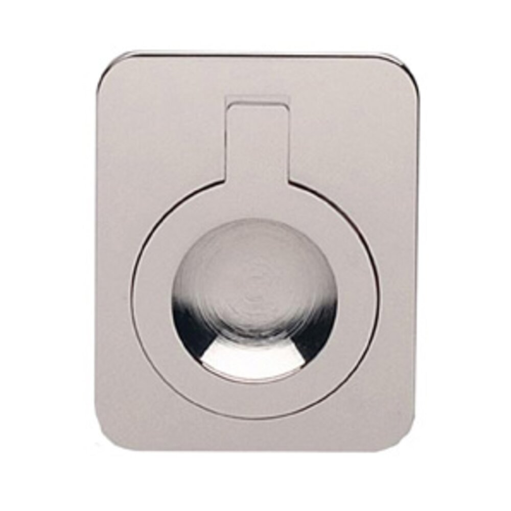 Flush Pulls 2" (51mm) Rectangular Flush Ring Pull in Polished