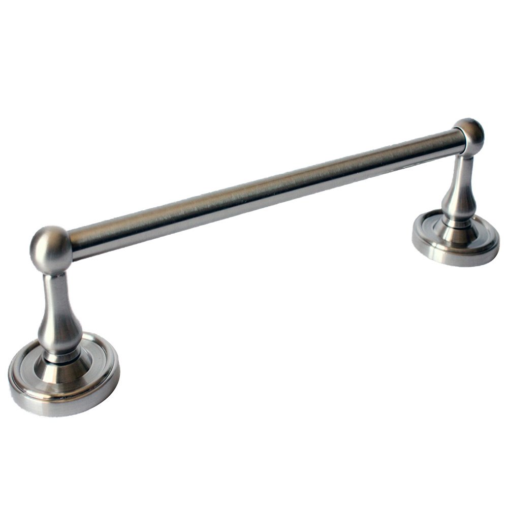 Midtowne Collection 18" Towel Bar in Satin Nickel by Rusticware