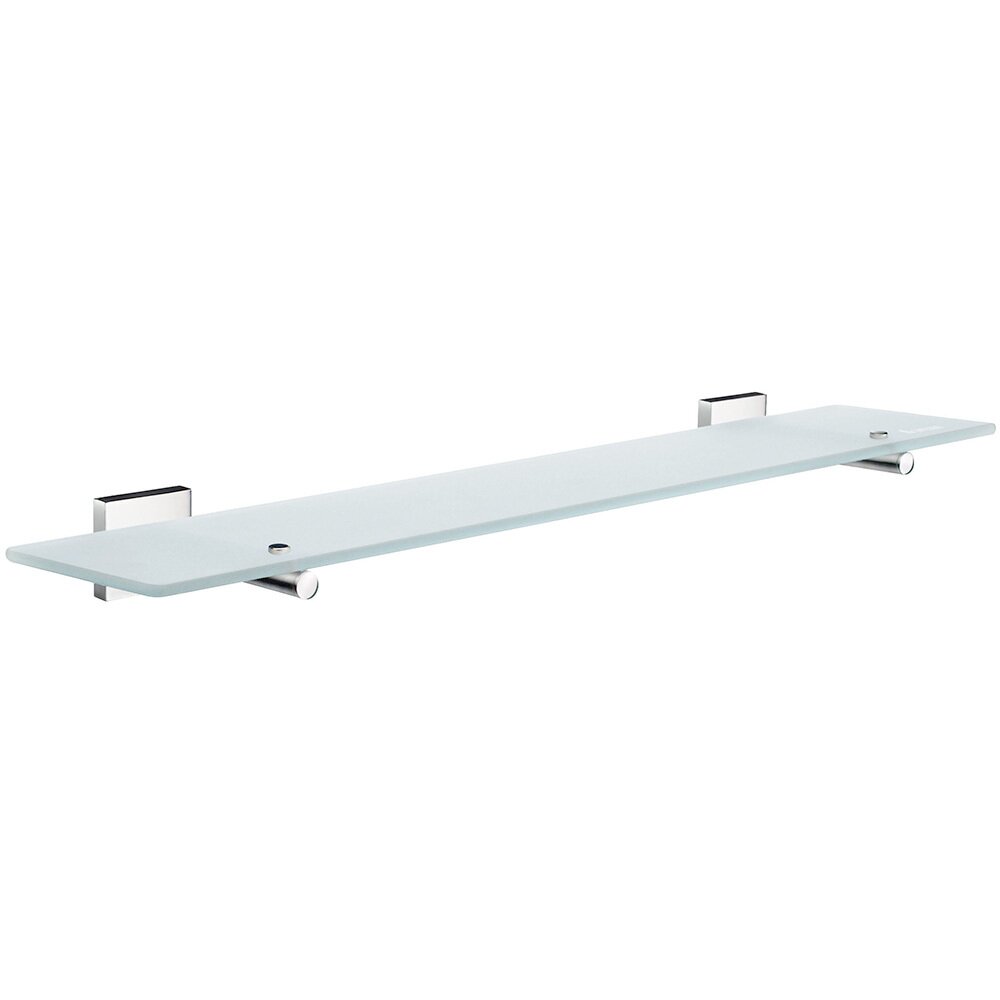 House Bathroom Hardware Line Collection Frosted Glass Bathroom Shelf