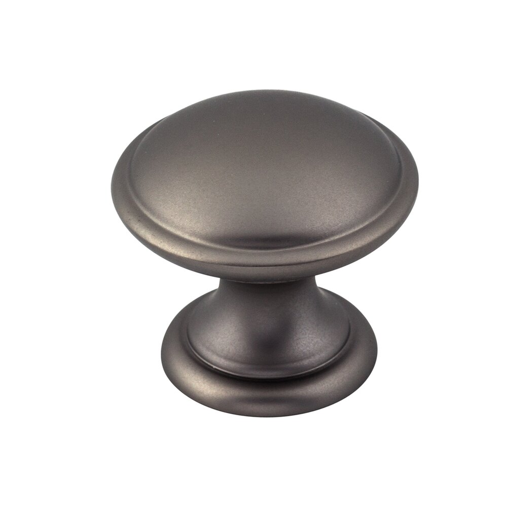 Dakota 1 1/4" Diameter Rounded Knob in Ash Gray Top Knobs M2170
