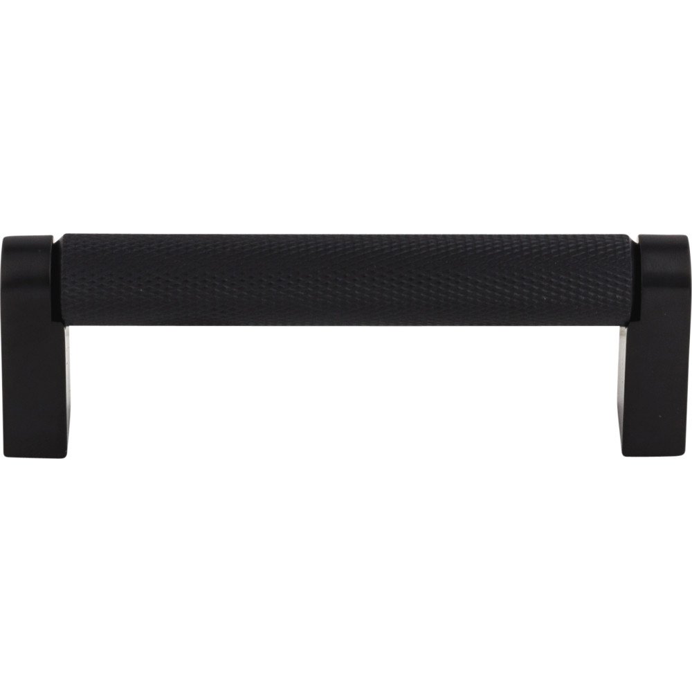 Amwell Collection Amwell 3 3/4" Centers Bar Pull in Flat Black by Top