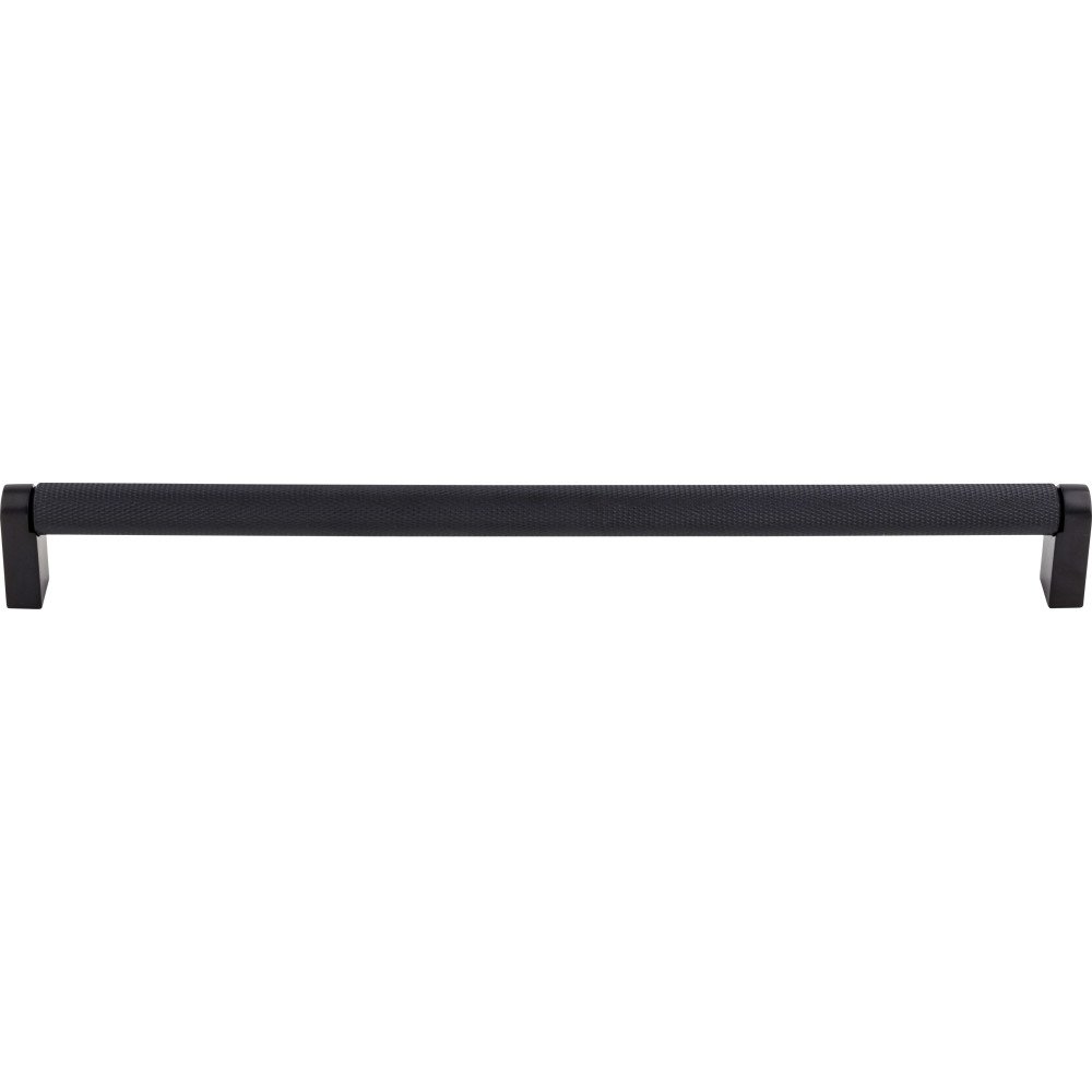 Amwell Collection Amwell 15" Centers Bar Pull in Flat Black by Top