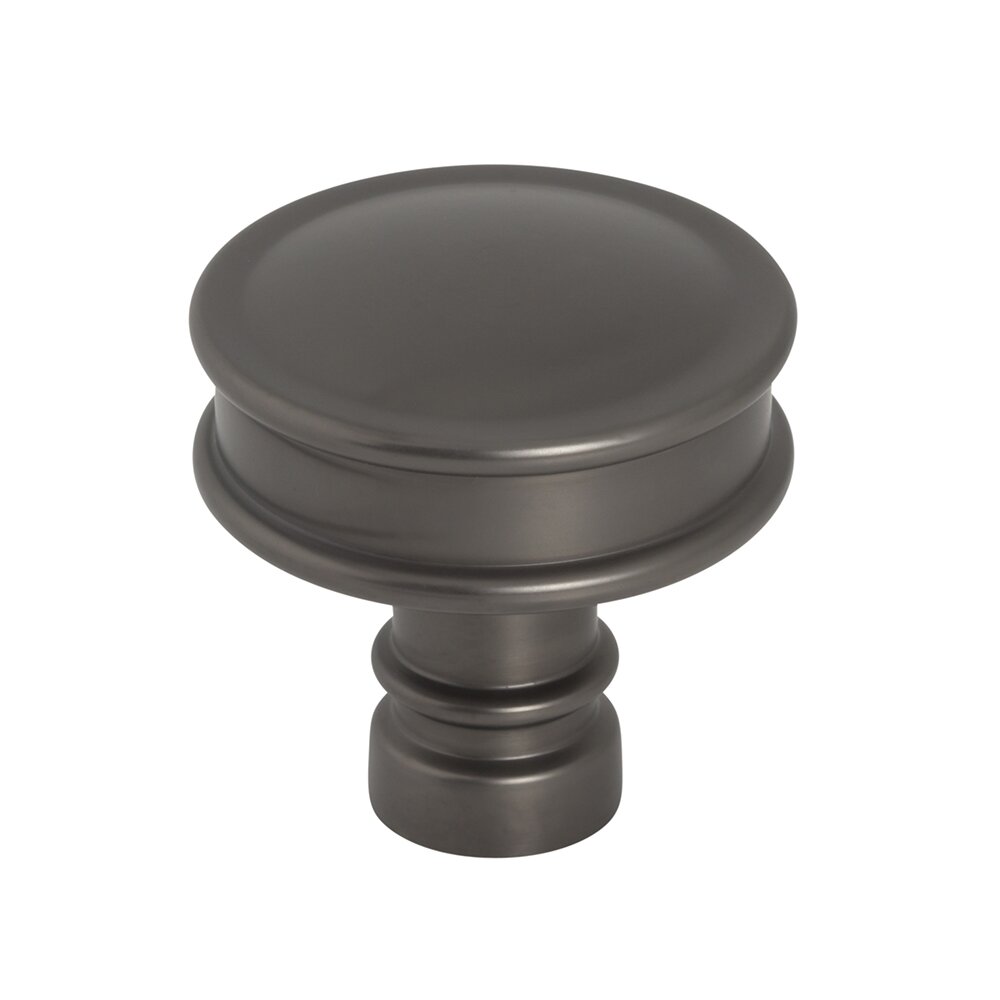 Morris 1 1/4" Round Knob in Ash Gray Top Knobs TK3140AG