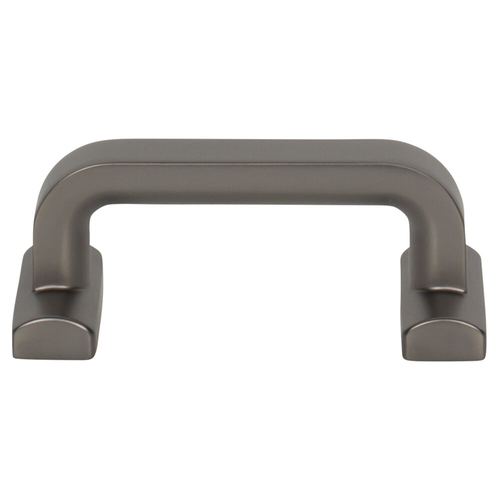 Morris Collection Harrison Pull 2 1/2" Centers in Ash Gray by Top