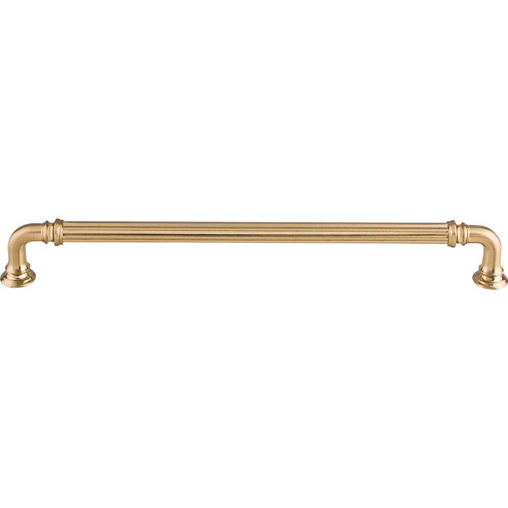 Chareau Collection Reeded 9" Centers Bar Pull in Honey Bronze by Top