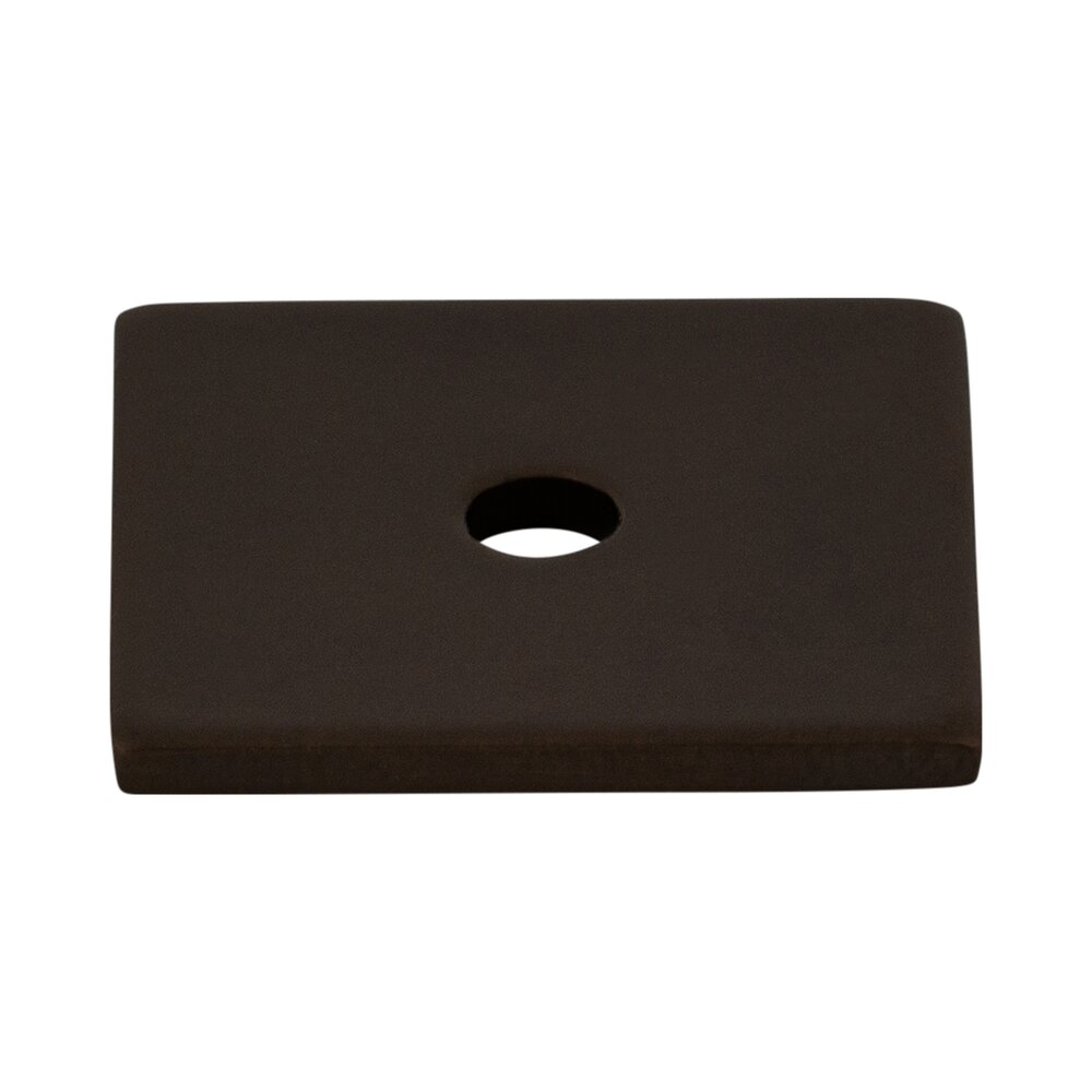 Sanctuary Collection Square 1" Knob Backplate in Oil Rubbed Bronze by Top Knobs TK94ORB