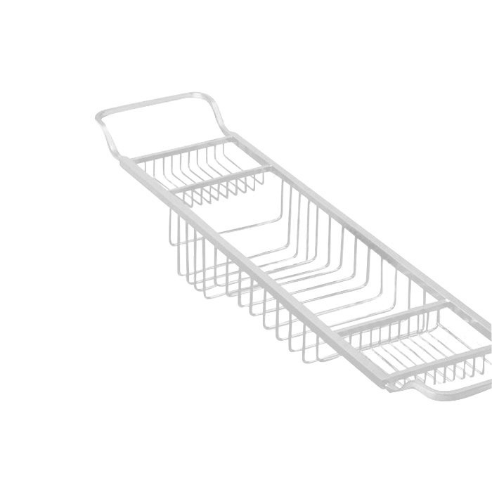 Essentials Collection Large Contemporary Adjustable Bathtub Rack in