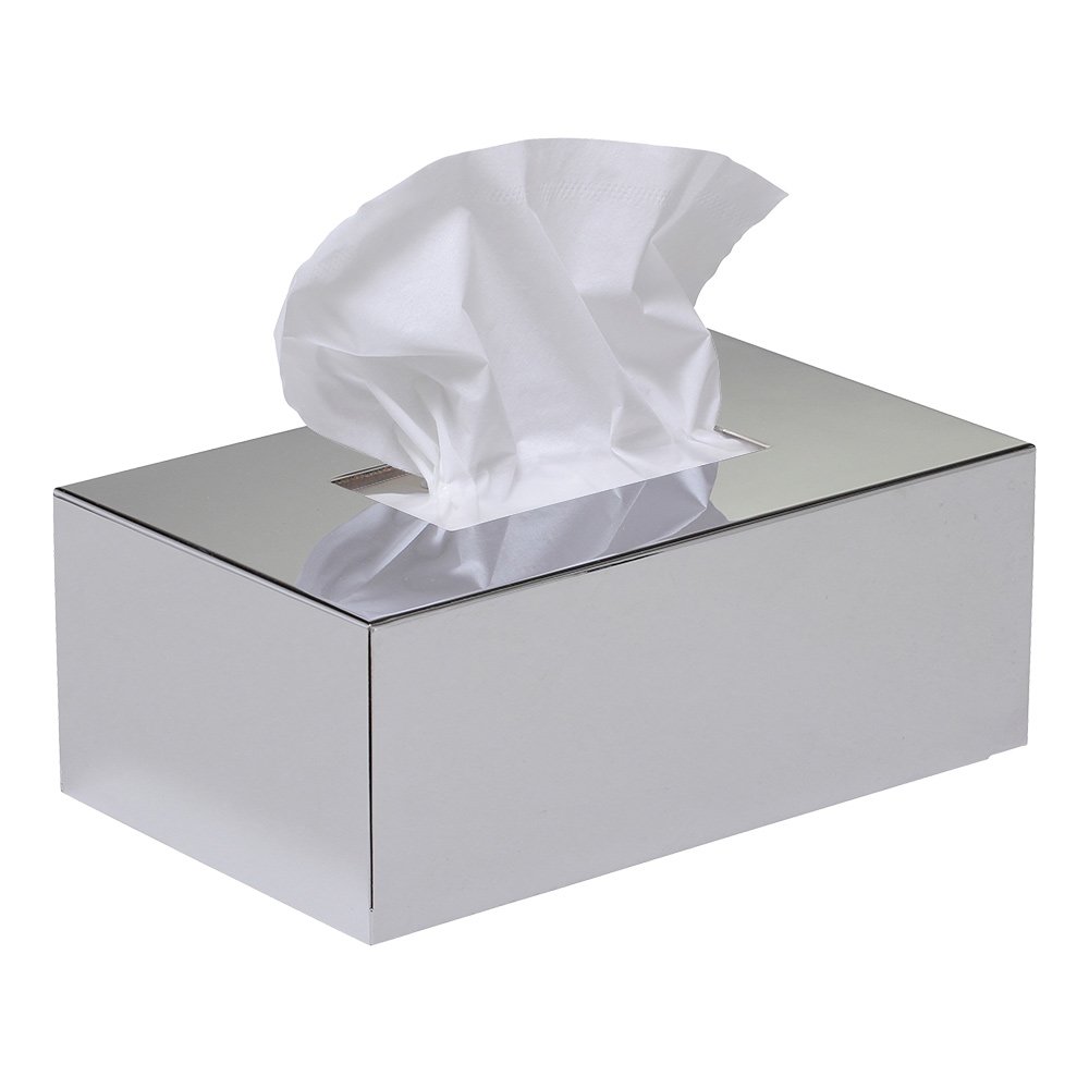 Essentials Facial Tissue Dispenser in Chrome Valsan 53795CR