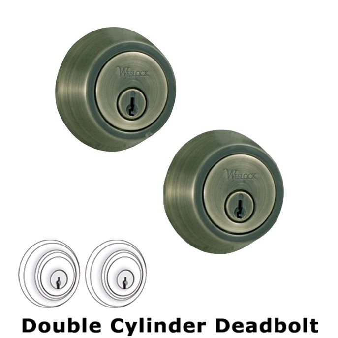Traditionale 672 Deadbolts Collection Model 672 Double Deadbolt Lock