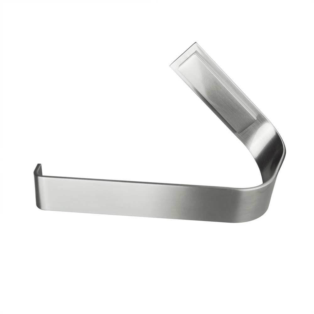 Paper Collection Toilet Holder W 6 3/4" x H 4" in Brushed Nickel by