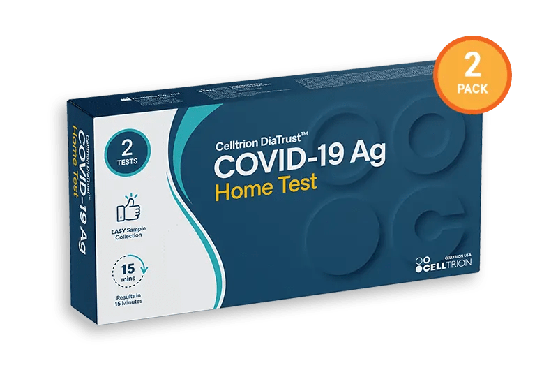 COVID-19 Rapid Antigen Home Test (2-Pack) | myLAB Box™