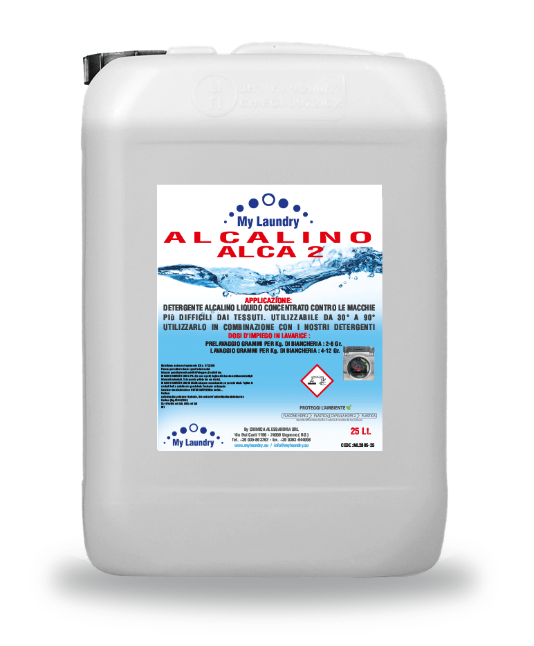 Alkaline laundry degreaser, ideal for pretreating stains My Laundry