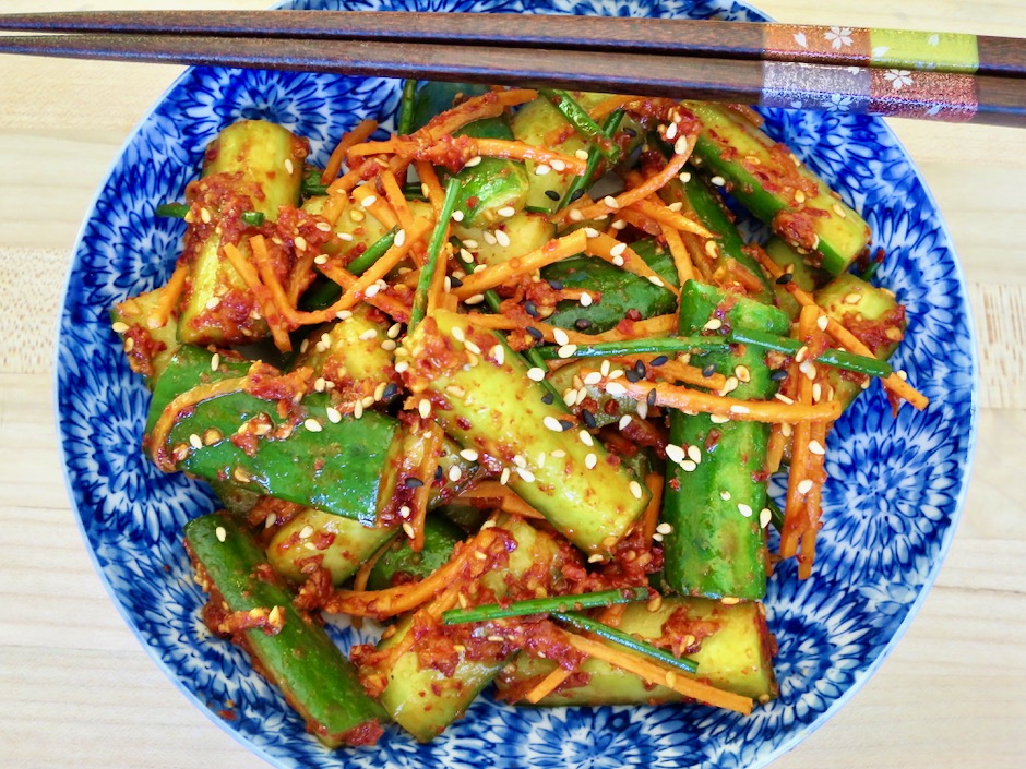 Oi Kimchi (Cucumber Kimchi) My Lilikoi KitchenMy Lilikoi Kitchen