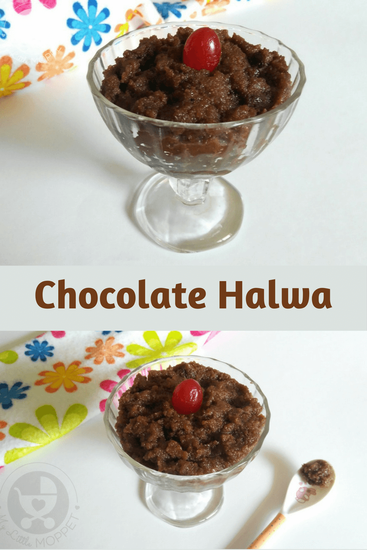 Chocolate Halwa Recipe for Kids