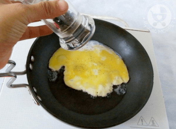 Egg Yolk Scramble for Babies