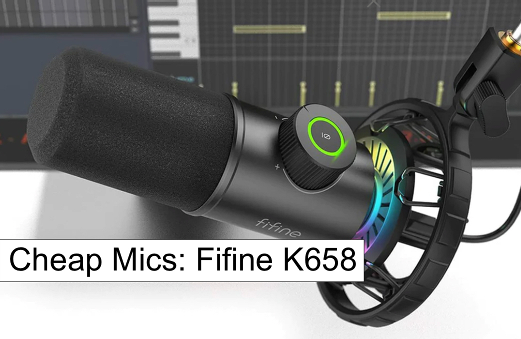 Cheap Mics Fifine K658 USB Dynamic Microphone