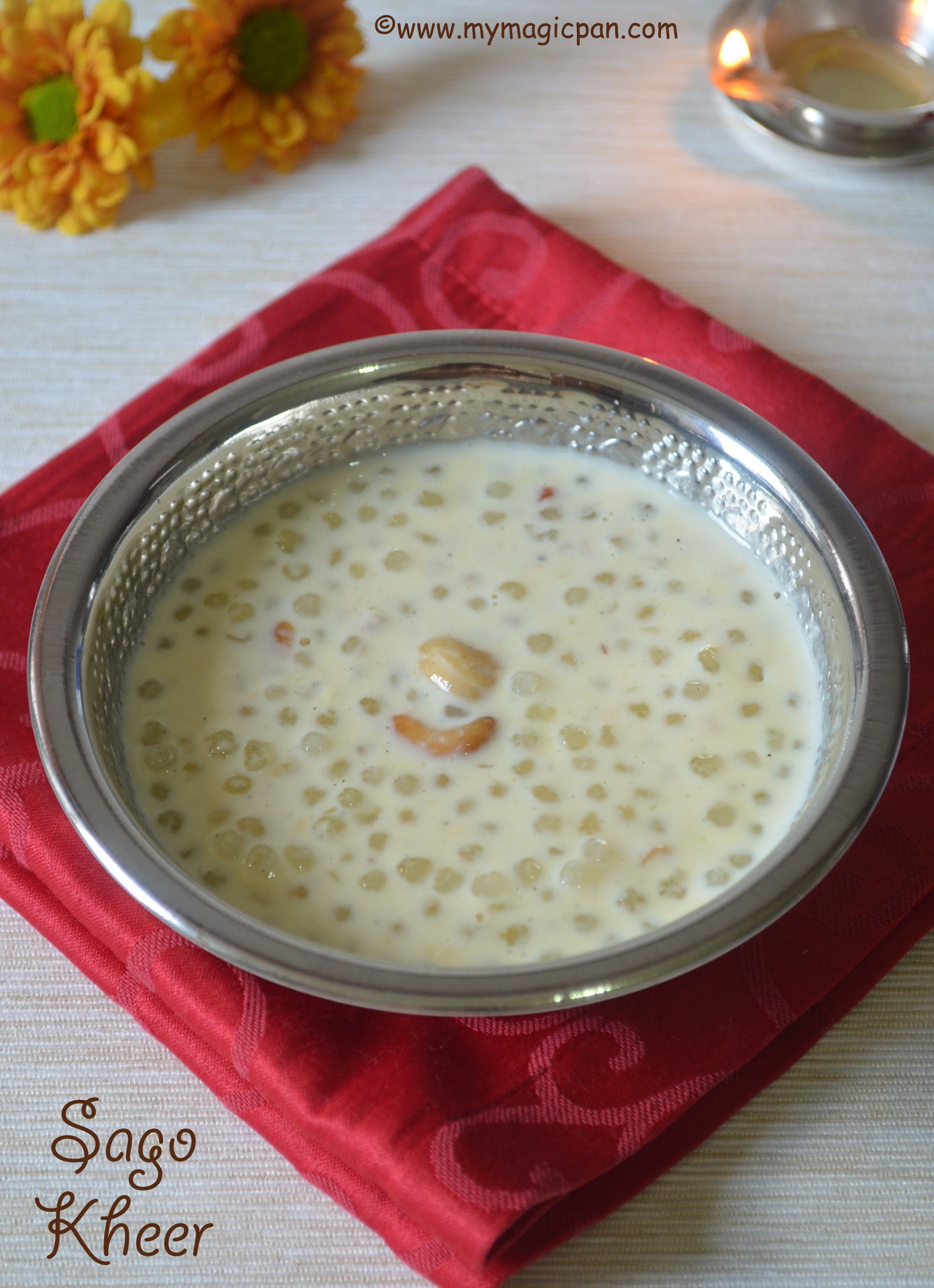 Javvarisi Payasam Sago Kheer