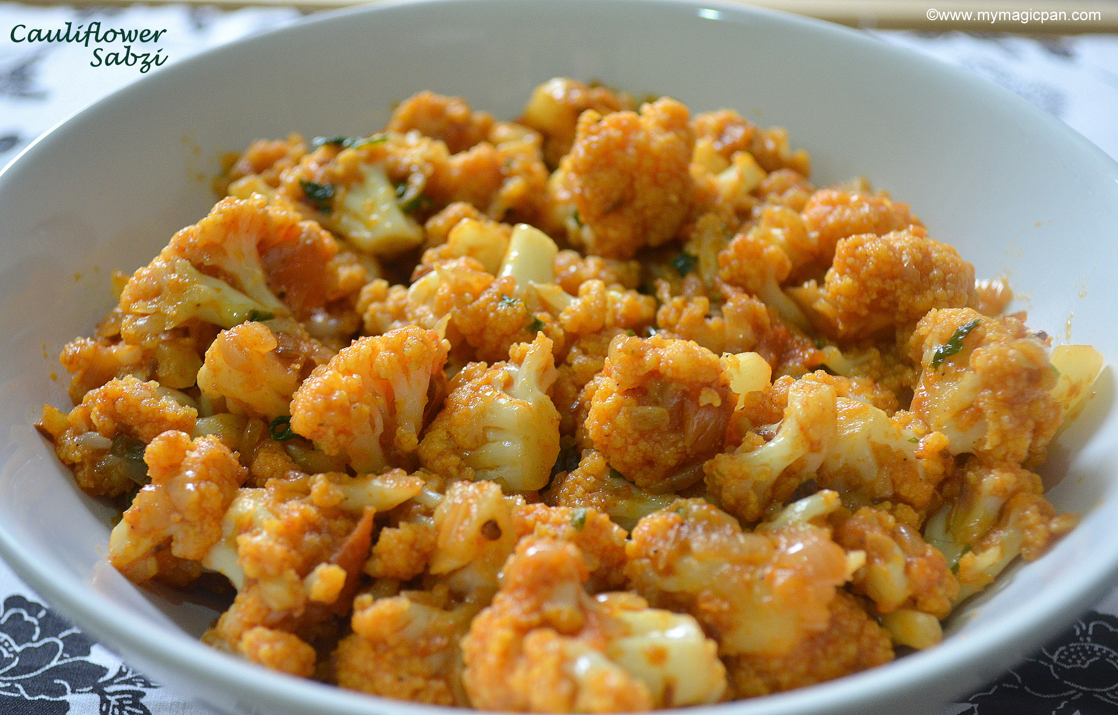 Gobi Sabzi Cauliflower Sabzi