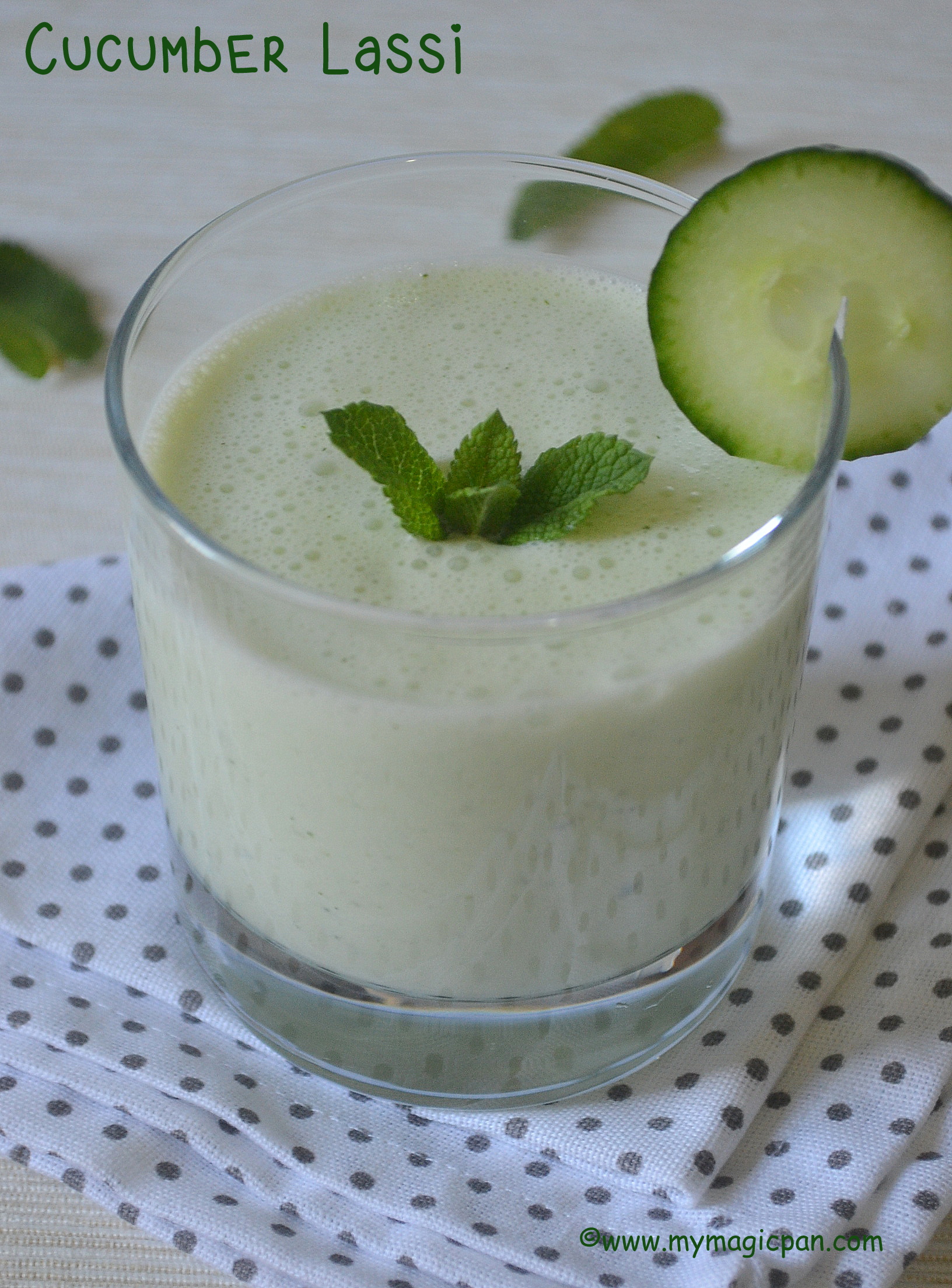Cucumber Lassi Salted Cucumber Lassi