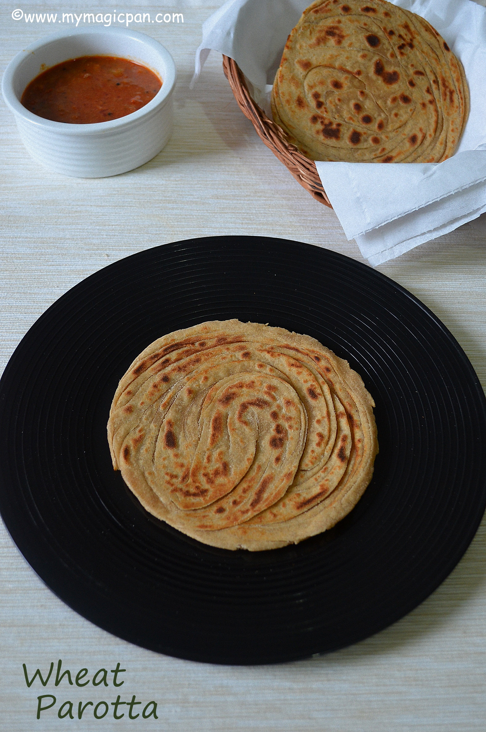 Lachha Paratha Wheat Parotta
