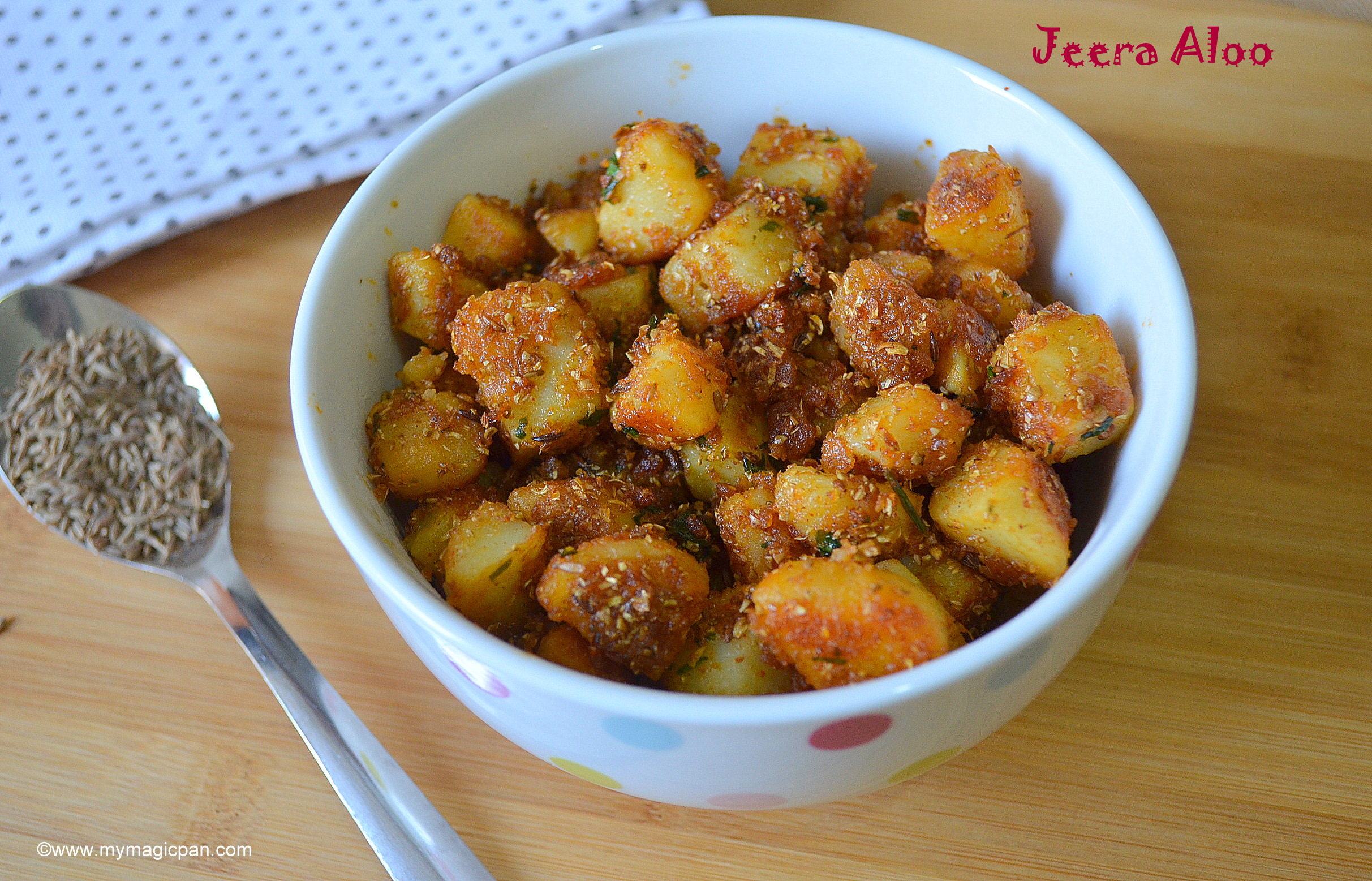 Jeera Aloo Cumin Roasted Potato