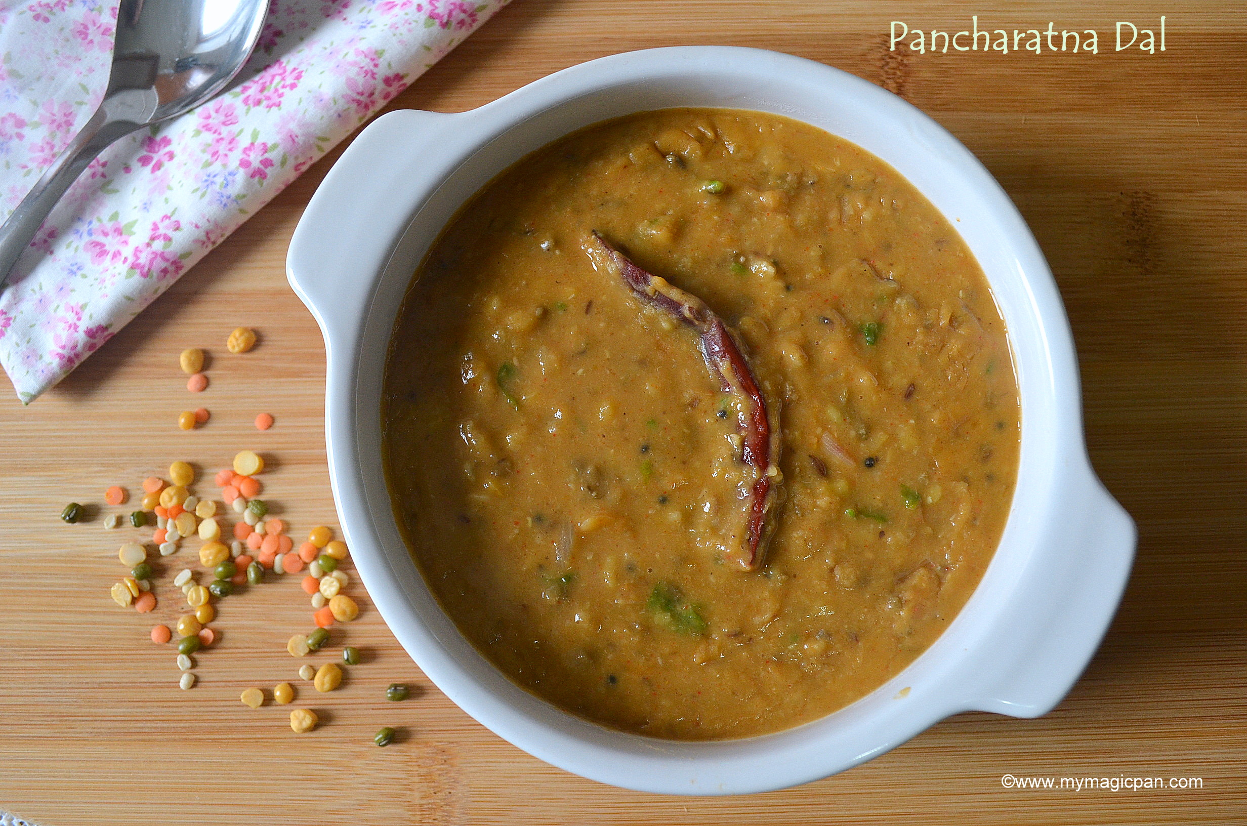 Panchratna Dal Mixed Dal with 5 Lentils