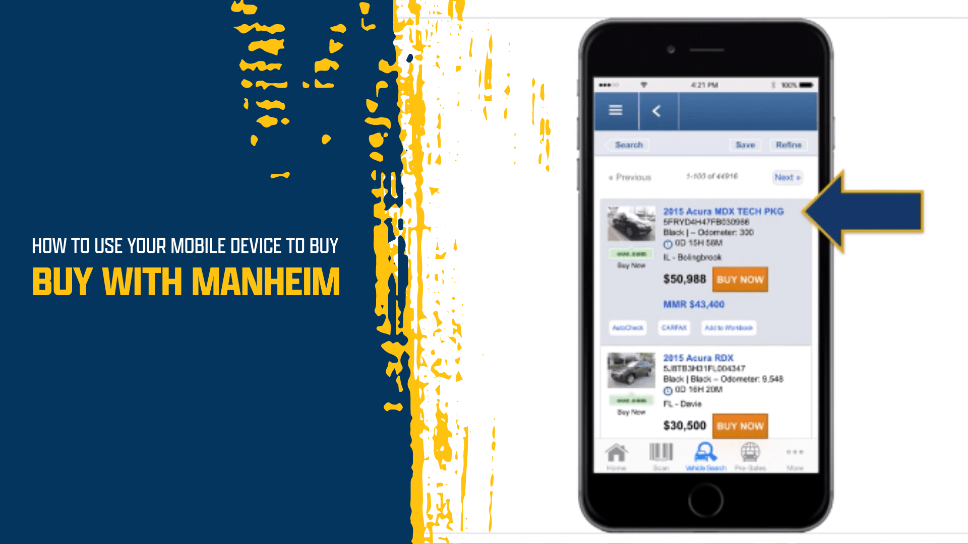How to Use Your Mobile Device to Buy with Manheim MyManheim