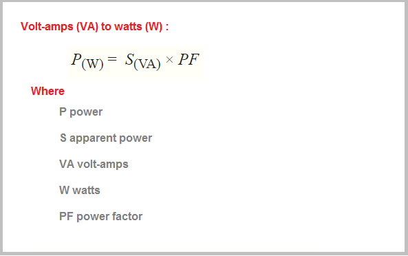 Electrical Engineers online calculator with formula