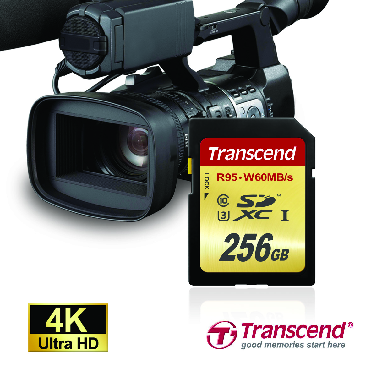 Transcend Launch UHSI Speed Class 3 Cards to Support 4K Video