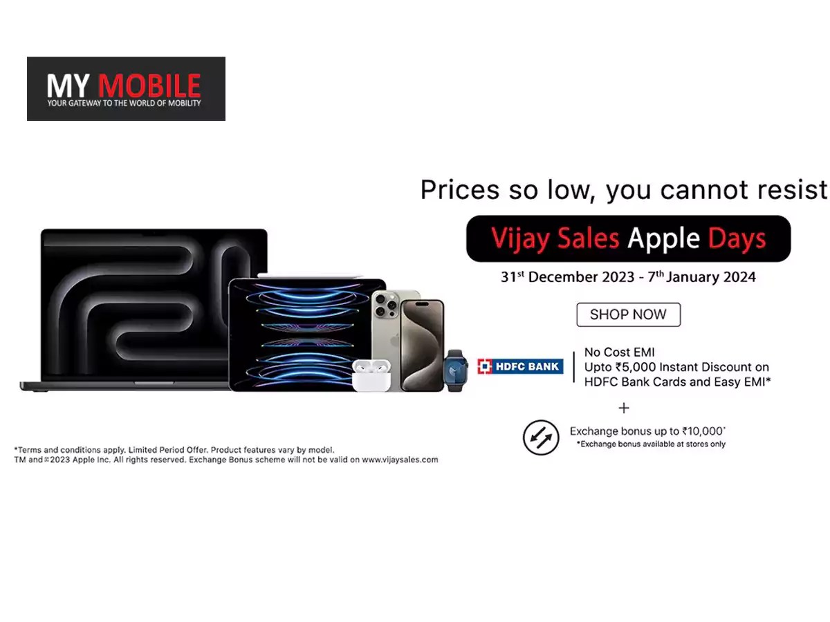 Vijay Sales Unveils Exciting Offers in Ongoing Apple Days Sale