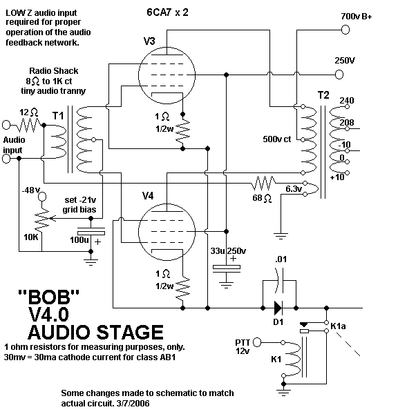 6146 based AM Transmitter (DETAIL page)