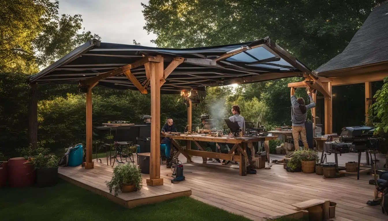 How to Make an Awning A StepbyStep Guide MyMyDIY Inspiring DIY