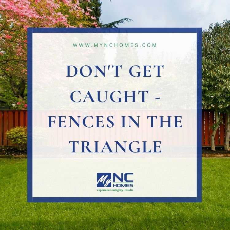 Don't Get Caught Fences in the Triangle