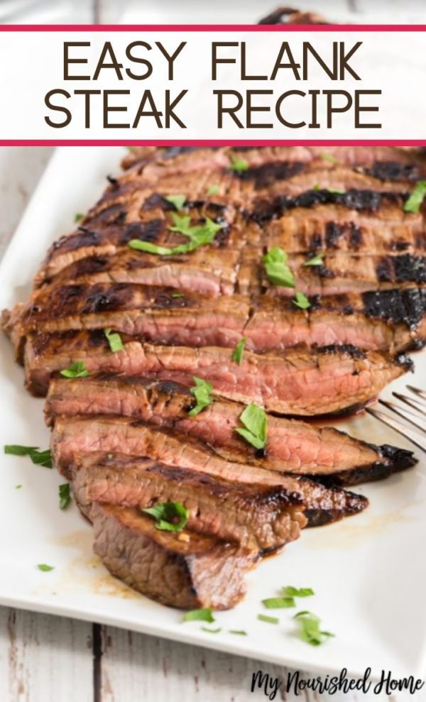 Cast Iron Flank Steak My Nourished Home