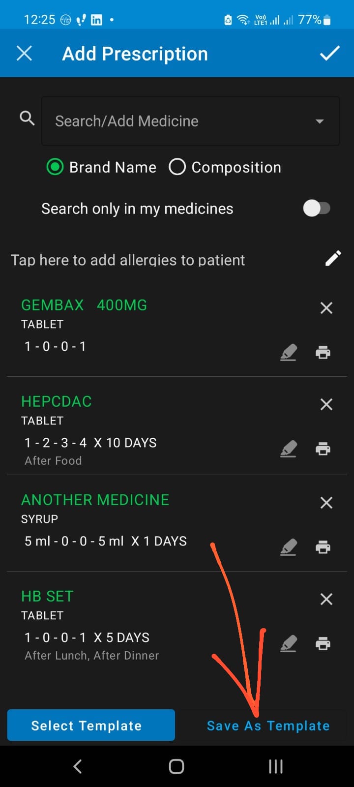 Quick Prescription with Prescription Templates MyOPD™ Updates Quick Prescription with Prescription Templates MyOPD™ Updates