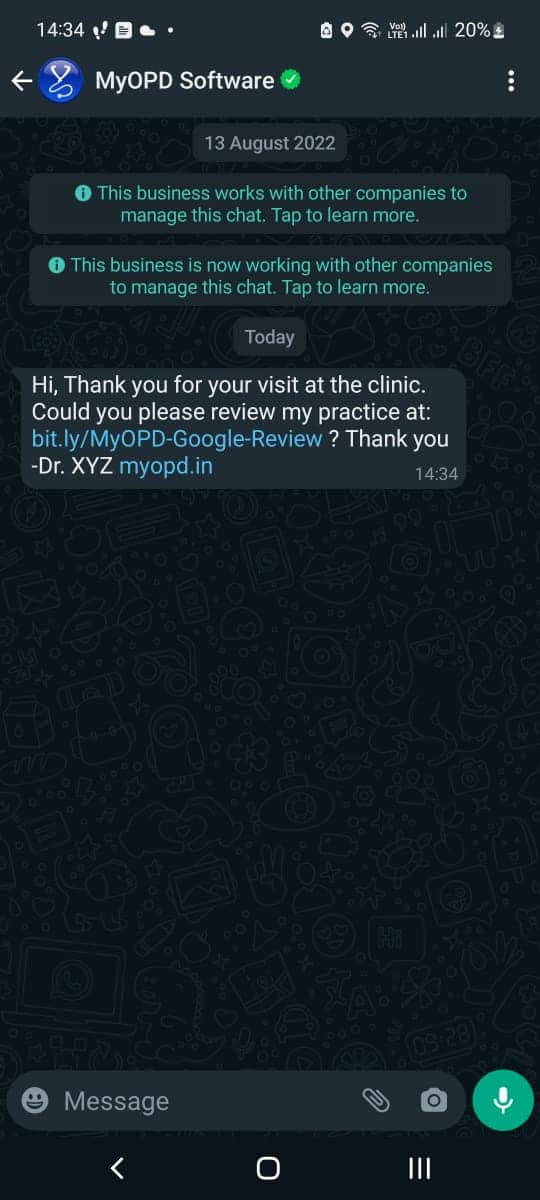 How to send WhatsApp Message for Appointment Reminder and Followup Reminder using MyOPD Clinic