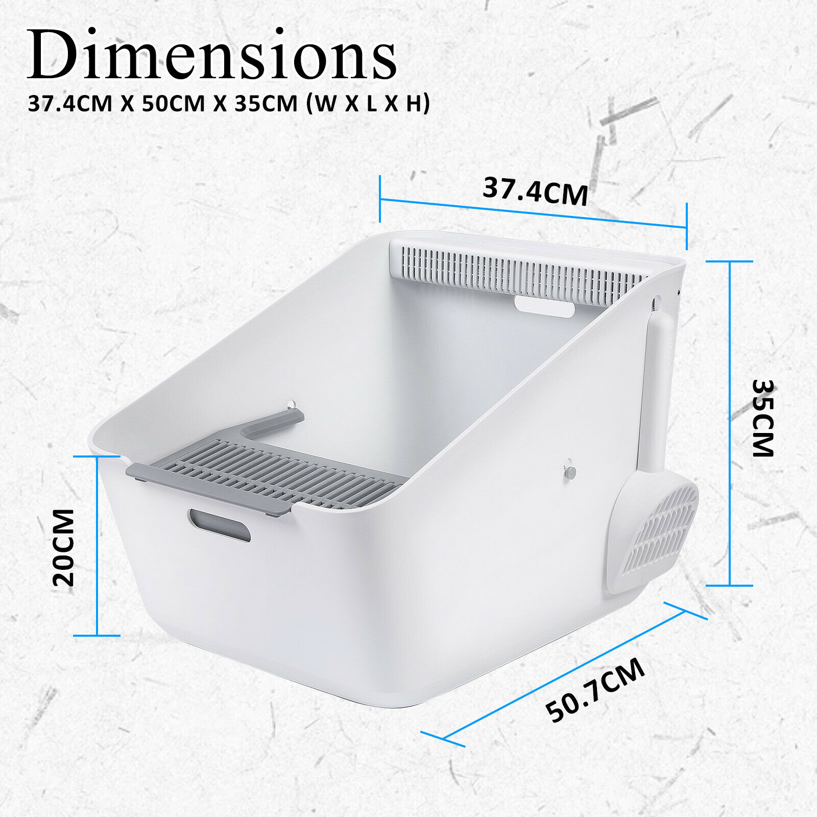 PETKIT PURA CAT Detective Sensor Deodorizing Cat Odour Anti Litter Box