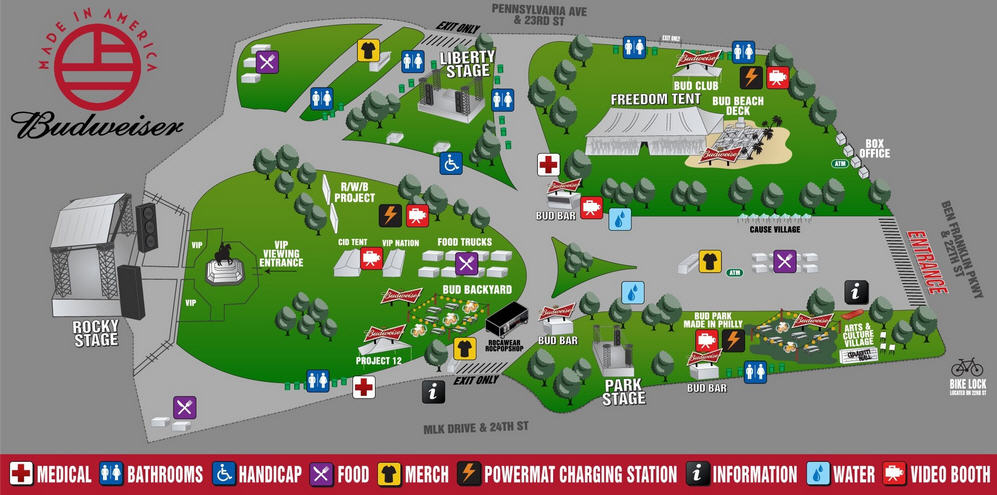 made in america festival 2023 hours Labor Day Weekend Concert in Philly
