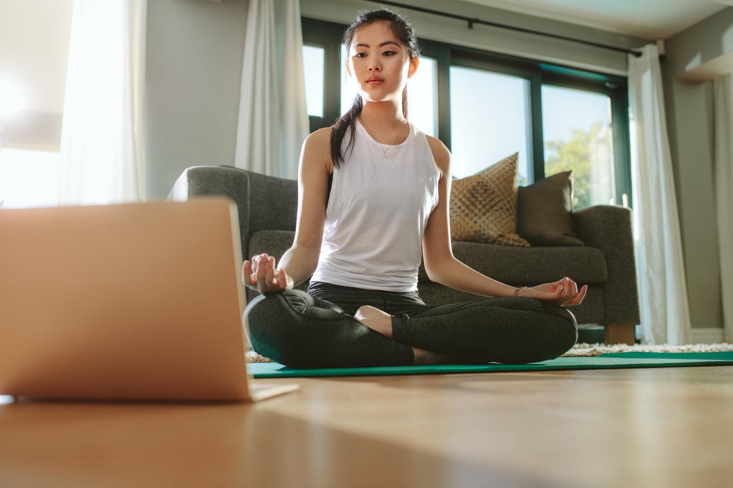 How Online Yoga Can Help You Yoga Intimidation My Press Plus