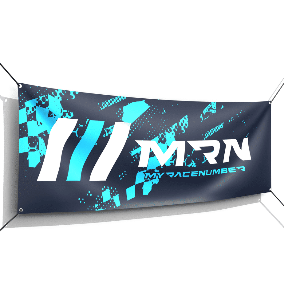 Custom Racing Banner 13oz Vinyl MyRaceNumber