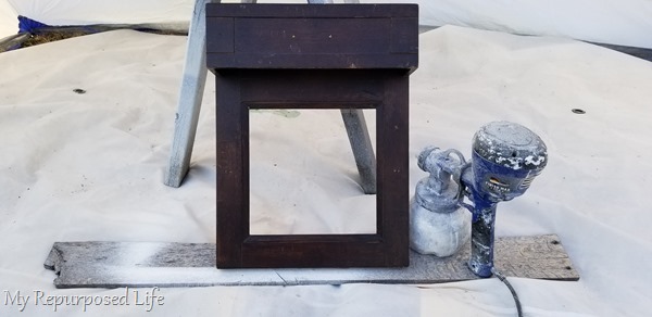 Rustic Pottery Barn Mirror Makeover My Repurposed Life Rescue