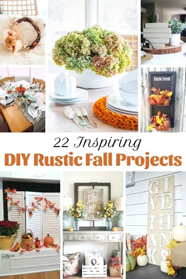 DIY Rustic Fall Projects Including Thrift Store Ideas My Repurposed Life®