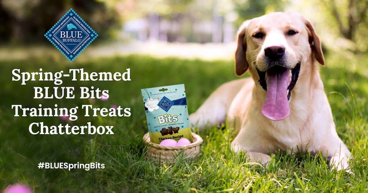 Free Blue Buffalo SpringThemed BLUE Bits Training Treats Chatterbox