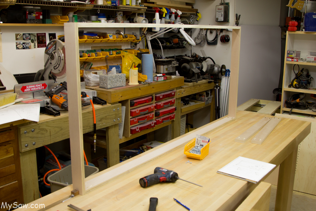 Shop Assembly Table MySaw