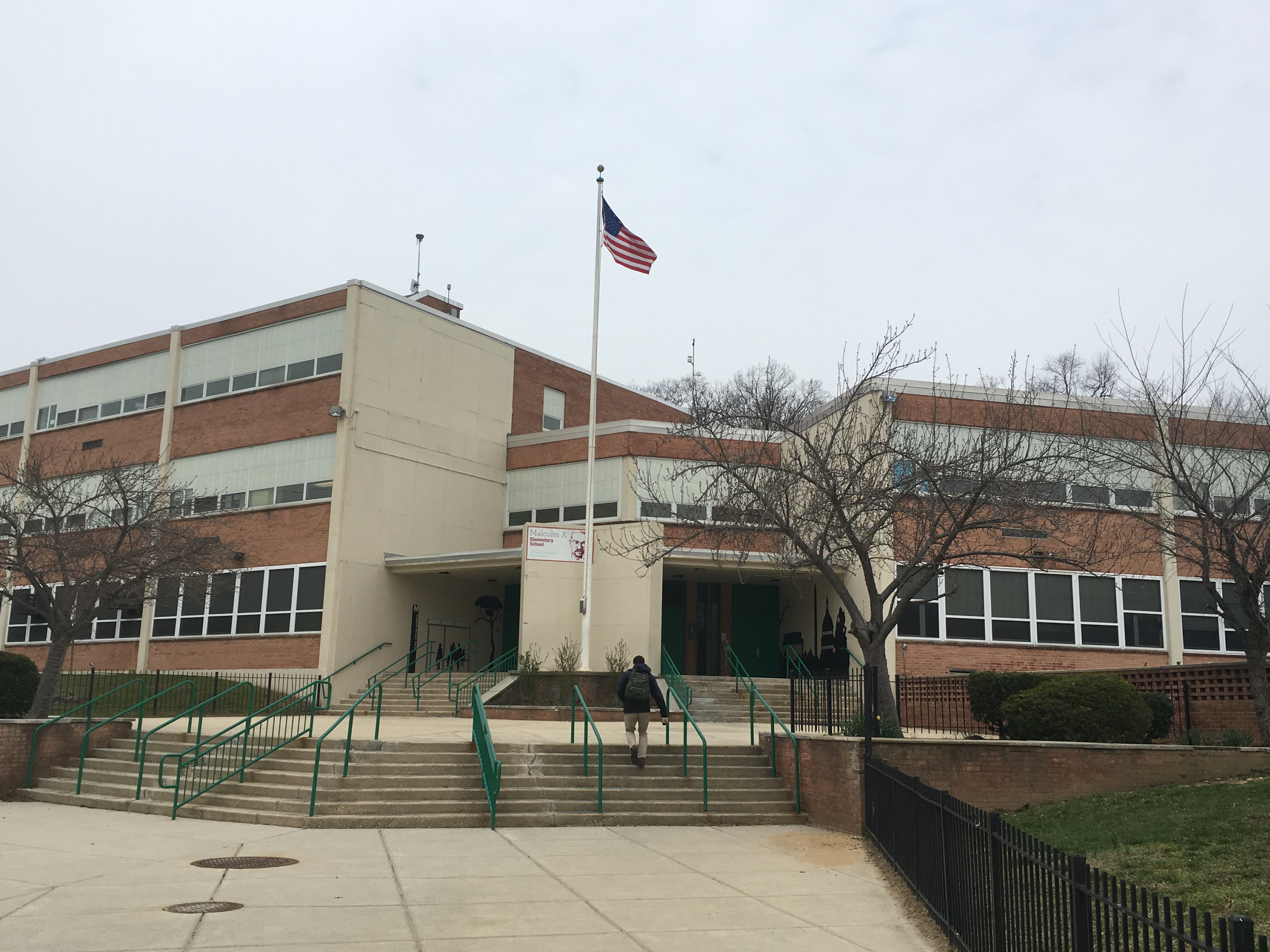 Malcolm X Elementary School Green My School DC