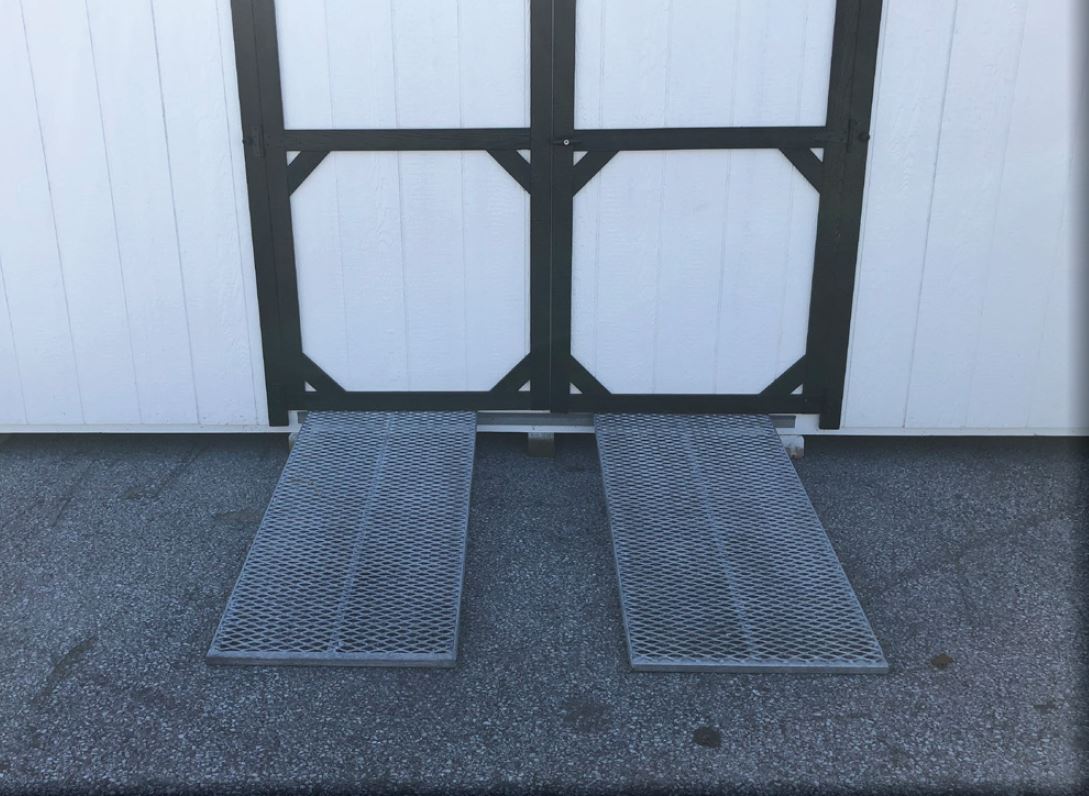 Ramps for Garage Sheds Storage Shed Options