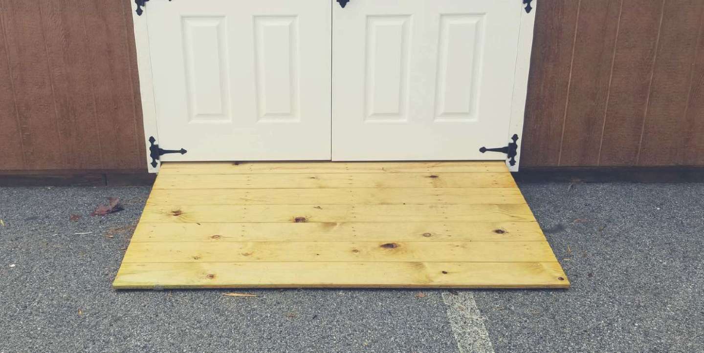 Ramps for Garage Sheds Storage Shed Options