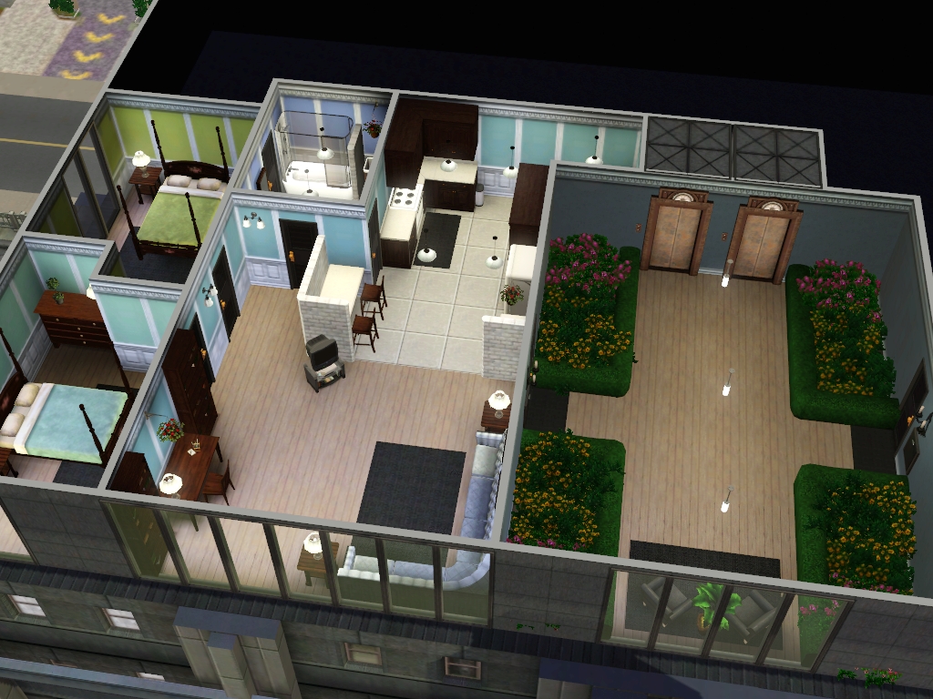 Apartments for Sims 3 at My Sim Realty