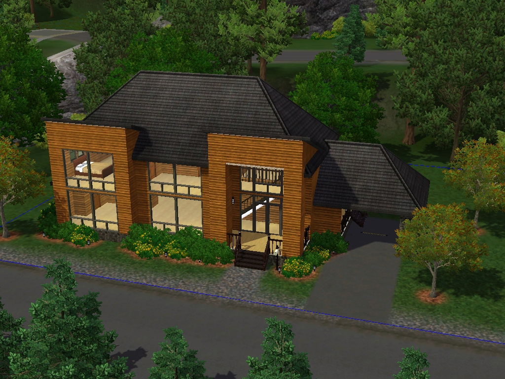 Sims 3 Modern Family House
