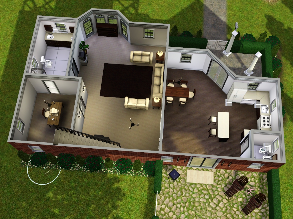 Family Homes (up to 75,000) for Sims 3 at My Sim Realty